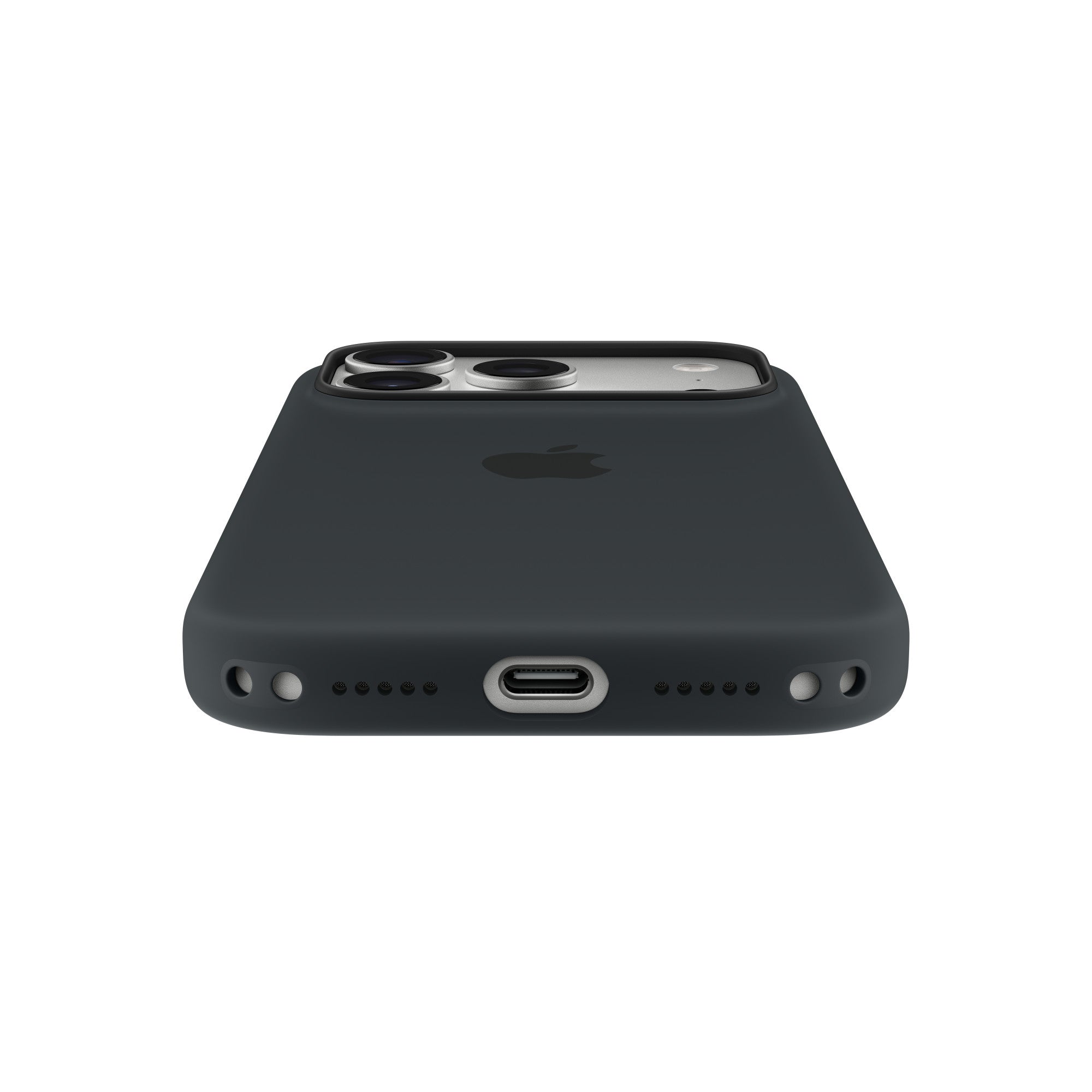 Apple iPhone 17 Pro Silicone Case with MagSafe | Black Apple iPhone 17 Pro Silicone Case with MagSafe | Black